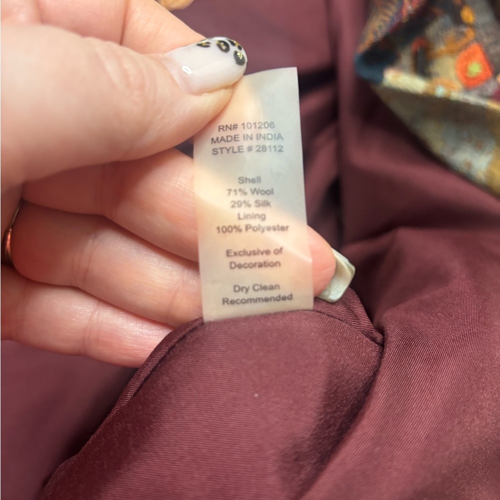 Soft Surroundings Patchwork Kimono Jacket Desert … - image 6